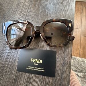 Fendi Women's Brown Sunglasses